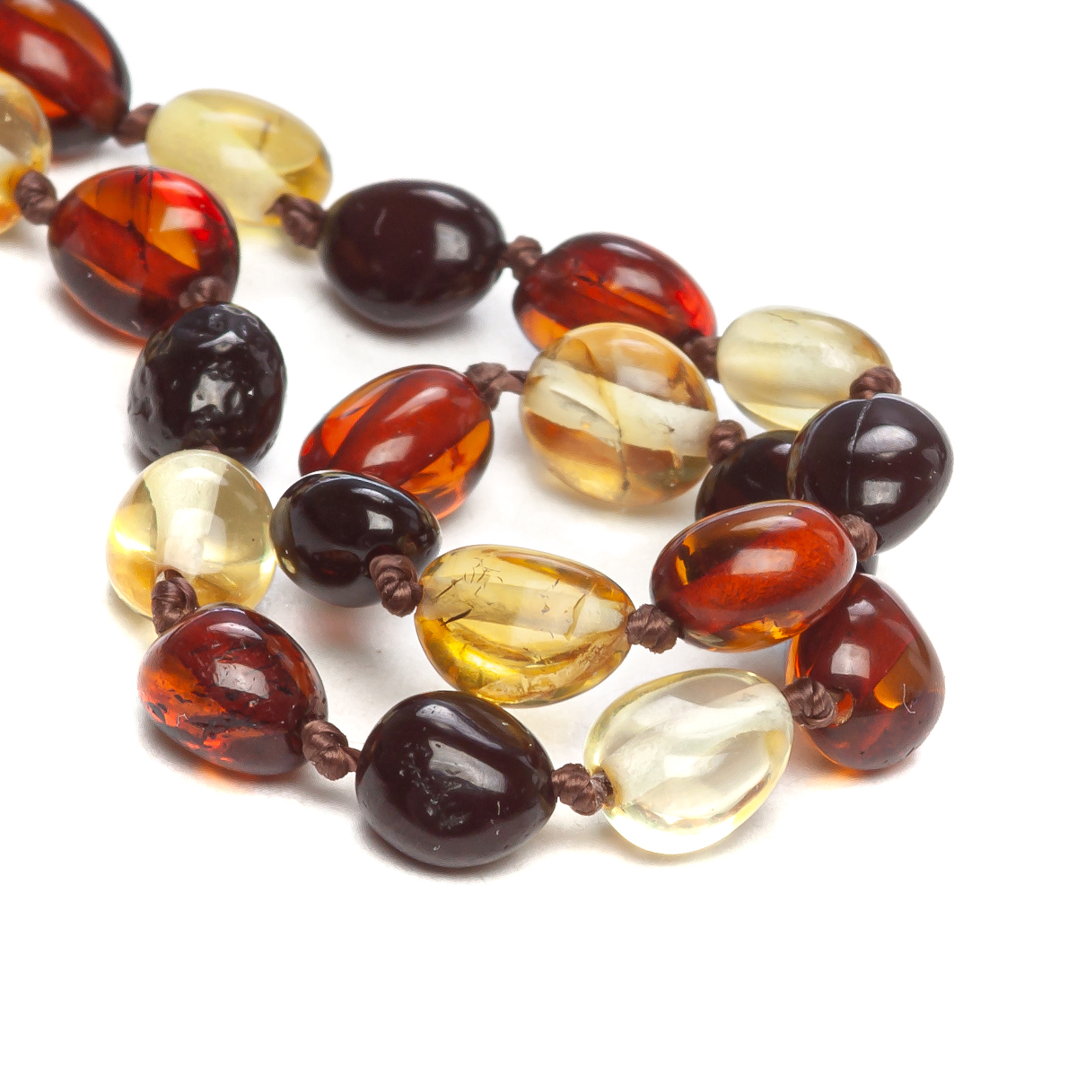 Бусы Детские Янтарные