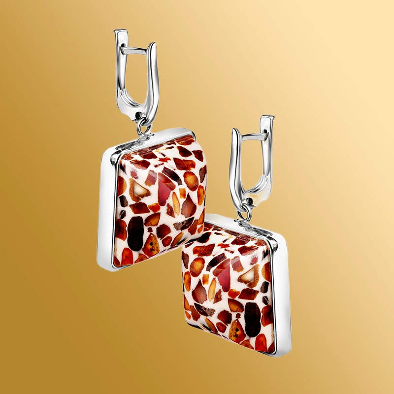 Украшения с янтарем и ювелирной смолой